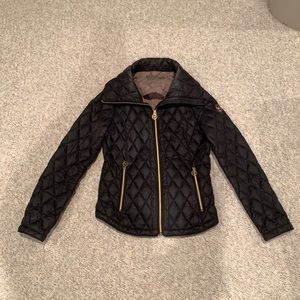 Michael Kors black ultra light weight down fill